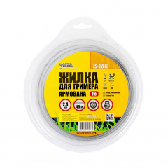Лісочка для тримера MASTERTOOL GM Корд з сердечником 2.40 мм 46 м (19-2012) Токмак