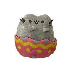 М'яка іграшка Bioworld Пушин Кіт Pusheen У Великодньому яйці 18см (23326) Кобижча