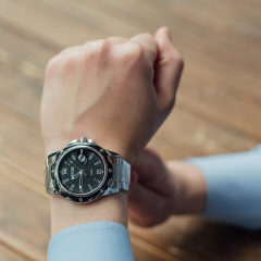 Наручний годинник Skmei Robby Steel 0992S Сріблястий (725) Нова Прага