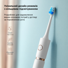 Електрична зубна щітка Fairywill P11 White Жмеринка