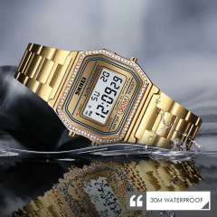 Годинник наручний жіночий Skmei 1474 Gold 1474GD (17136-hbr) Киев