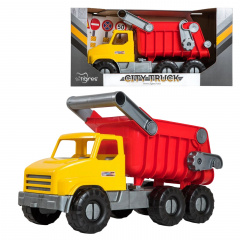 Іграшковий самоскид Tigres City Truck 52х19, 5х 25,5 см Різнокольоровий (118944) Городок