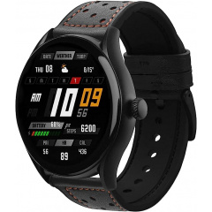 Ремінець шкіряний універсальний BeWatch dot 22 мм Black (1240101WW) Самбор