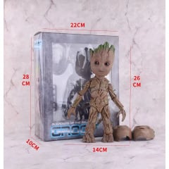 Фігурка No Brand Стражі Галактики Грут 26 см Коричневий (2429172599) Київ