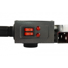 Паяльник для пластикових труб MASTERTOOL GM 20-63 мм 2 режими 1100-2200 Вт/220 V/50 Hz 0-300°С IP44 LED (ППТ2200) Костополь