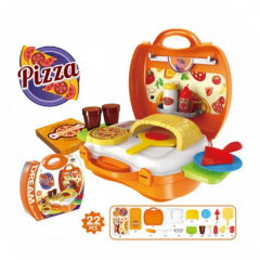 Ігровий розвиваючий набір кухня "Pizza" у валізці Воша 22 предмета (1756375696) Винница