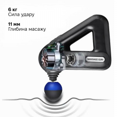 Масажер перкусійний Inspire SL-8890 Чорний Київ