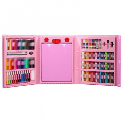 Набір для малювання SUNROZ Mega Art Set з мольбертом Рожевий (5516) Киев