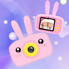 Дитяча Фотокамера Kids Funny Camera 3.0 Pro Протиударний Фотоапарат 12 Mpx Full HD 1920x1080P зйомка Рожевий Ужгород