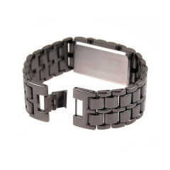 Годинник-браслет Led Watch Iron Samurai, Чорний з червоними світлодіодами ( IBW012BR ) Київ