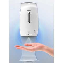Диспенсер сенсорний безконтактний для антисептика SVAVO PL151049S з переносною підставкою Херсон