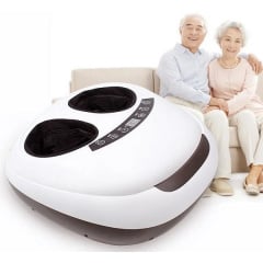 Масажер для ніг і ступень з підігрівом Benbo BZ-9028 Білий (1454184647) Весёлое