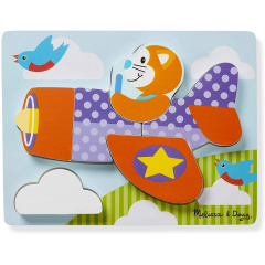 Перші дерев'яні пазли 4 в 1 Melissa&Doug "Транспорт" MD30133 Новомосковськ