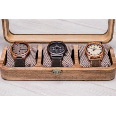 Коробочка для зберігання годинників ecoWalnut 7х26.5х9.5 см Миколаїв