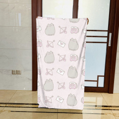 Комплект 2Life М'яка іграшка Pusheen cat 12х15 см та рушник 50х100 см v-12445 Кушугум