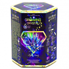 Детский набор для опытов GROWING CRYSTAL Danko Toys GRK-01 укр (Topaz) Покровськ