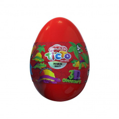Набор креативного творчества "Тесто для лепки Master Do" Danko Toys ТМD-08-01U02U03U укр Красный Білгород-Дністровський