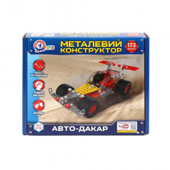Конструктор металлический "Авто-Дакар" ТехноК 4920TXK 173 детали Буча