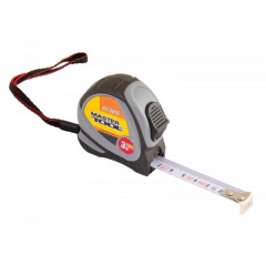 Рулетка 3 м*16 мм із фіксатором полотна MASTERTOOL GM (63-3016) Київ