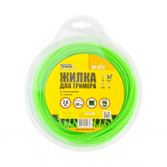 Лісочка для тримера MASTERTOOL GM Квадрат кручений 2 мм 195 м (19-1211) Орехов