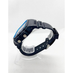 Годинник наручний спортивний вологостійкий Lasika Sports W-F117 Чорний з синім (IBW877BZ) Гайсин