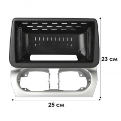 Перехідна рамка 9 Lesko для авто Opel Combo 2001-2011 Corsa 2000-2006 Tigra 2004-2009 (7728) Новомосковськ