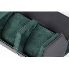 Кейс для годинників Salvadore PB/3716/3.BL-GN 230х100х85 мм Чорно-зелений Косів