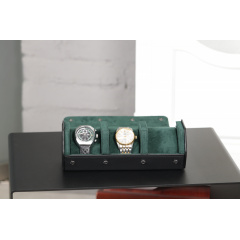 Кейс для годинників Salvadore PB/3716/3.BL-GN 230х100х85 мм Чорно-зелений Косів
