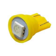 Комплект світлодіодних ламп Napo LED T10-5050-1smd T10 W5W 10 шт Жовтий (2458861116) Днепр