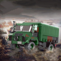Конструктор Xingbao "Військова вантажівка" XB-06044 411 деталій Чортків