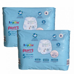Підгузники трусики Lupilu soft & dry 5 Junior 12-17 кг 80 шт Геническ