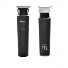 Тример акумуляторний для стрижки волосся VGR V-933 Чорный 30151377 Орехов