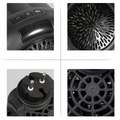 Портативний тепловентилятор з пультом у розетку wonder-heater 900 Вт MTX 126850770 Виноградов