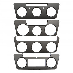 Перехідна рамка Lesko Skoda Octavia 2004-2014 р F-6502 Black (6529-22642) Васильков