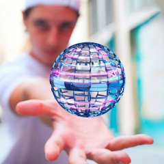 Дитяча літаюча куля, що світиться FlyNova Flying Spinner RGB синій (1756375719) Оріхів