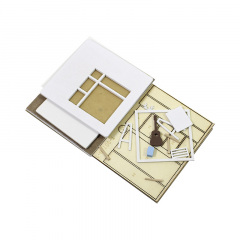 Ляльковий будинок конструктор DIY Cute Room QT-007 Sunshine Study Room 3D (5800-19406) Кременчук