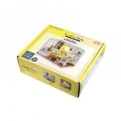 Ляльковий будинок конструктор DIY Cute Room QT-007 Sunshine Study Room 3D (5800-19406) Кременчук