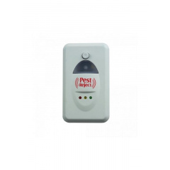 Ультразвуковий відлякувач гризунів та комах Pest Reject 200 м² Білий Київ