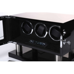 Шкатулка Salvadore для підзаводу 3 годинників 8003/BF/DF 235х330х230 мм Чорний Охтирка