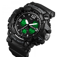 Годинник наручний чоловічий Skmei 1742 Black 1742BK (17167-hbr) Ирпень