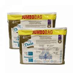 Дитячі одноразові підгузки Dada Extra Care Jumbo Bag Розмір 4 Maxi (7-16 кг) 164 шт Нововолинськ