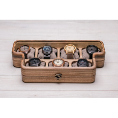 Бокс для зберігання наручних годинників ecoWalnut 7х35х18 см Київ