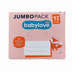 Підгузники Babylove 3 4-9 кг 92 шт Jumbo Pack Київ