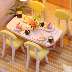 3D румбокс CuteBee Sweet Time DIY DollHouse Різнокольоровий (M2001) Ковель