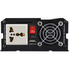 Перетворювач струму автомобільний UKC SSk1000W USB DC/AC Чорний CPK 1973 Сумы