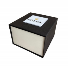 Подарункова упаковка - коробка для годинника BoX чорно-біла (IBW108-1) Братское