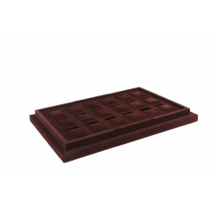 Органайзер для зберігання годинників Craft 18TRAY.BR Коричневий Курінь