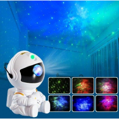 Нічник-проектор зоряного неба No Brand Астронавт 8 режимів свічення (2060300425) Василівка