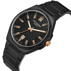 Годинник чоловічий водостійкий наручний Lee Cooper Knight Чорний (2493722168) Курень