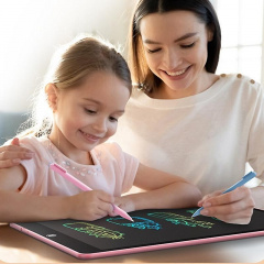 Кольоровий графічний планшет для малювання Psheko Writing Tablet 16" Pink (FR050646) Братське